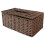 Rechthoekige tissueboxhouder van rotan. 1