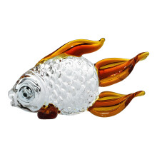 Elegante kristallen visdecors 87 mm voor woonkamer,-Amber