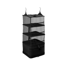 Sac de rangement mural pliable pour vĂŞtements,-S Noir