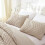 Taupe King Comforter Set 3 Pieces Boho Farmhouse 3