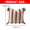 Square Decorative Pillow Case 45x45cm Tufted Cotton Linen-04 4