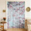 Leaf Pattern Window Curtain Polyester Sheer-Flowers 6 132x160cm 5