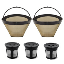 Outil de préparation de café essentiel de cuisine, 5 pièces,