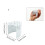 Aquariums Shrimp Hide Freshwaters Breeding Hide Cave-White S 3