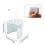 Aquariums Shrimp Hide Freshwaters Breeding Hide Cave-White S 4