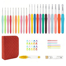Complete Knitting Starter Set With 51Pieces Tool And Yarn