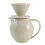 Ceramic Manual Coffee Maker Pours Over 830ml Carafe-apricot 1
