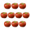 10Pcs Artificial Persimmon Fruits 8cm Realistic Simulation Foam 1