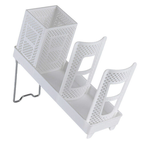 Modern Coffee Station Organizer With-White Single player