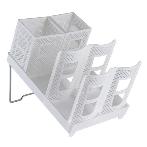 Multifunctional Detachable Coffee Cup Holder-White Double row