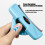 Brosse de toilettage professionnelle pour animaux de-Bleu 7