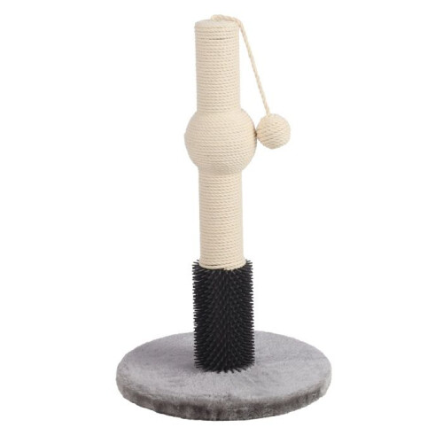 Arbre à chat - EDEN - Alize - Compact 52 cm - Surface massage caoutchouc - Jouet suspendu 1