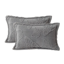 Μαξιλαροθήκες διπλής όψης από βελούδο γάλακτος, ζευγάρι 29x19 ίντσες