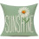 Housse de coussin Daisy & Gnome – Polyester Coton Lin, 1