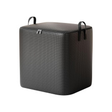 Sac de rangement tissé résistant avec fermeture éclair – 1 unité