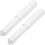 Witte toiletpapierroller met veermechanisme, 2 stuks 1