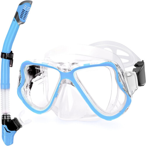 Greatever snorkelmask med panoramautsikt och imfri lins