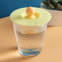 Couvercle en silicone pour tasses de 10 cm de diamètre, compatible avec les tasses de 350 à 470 ml (12 à 16 oz).