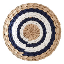 Wandmandenset van zeegras – Ronde hangende decoratie