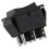 Lot de 2 interrupteurs à bascule momentanés DPDT20A à 6 broches 4