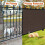 Bruin HDPE-privacyscherm van 90 cm x 3 meter 5