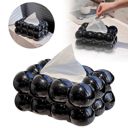 Couvercle de boîte à mouchoirs en forme de bulle – Plastique, Moderne 1