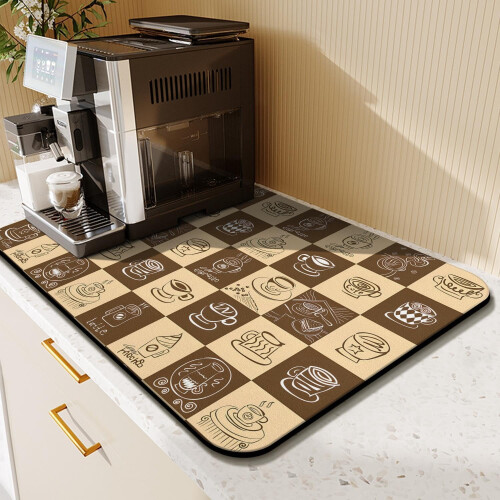 Tapis de comptoir absorbant et antidérapant 61 x 40 cm 2