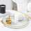 Plateau de service rond décoratif pour la maison 6