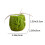 Spiral Wave Pillar Candle Winter Elk Embossed 2.5 In 3
