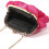 3D τσάντα τσαντάκι σατέν Rose για γυναίκες γάμου Crossbody 5