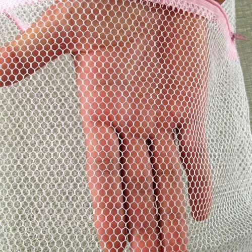 Nylon waszak van mesh met ritssluiting, 48x38 cm 1
