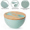 Saladier extra large en fibre de bambou 208 oz 2