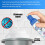 Schiuma detergente per lavelli e scarichi di cucina e bagno 5