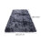 Χαλί Tie-Dye που δεν ρίχνει, 63"x47,2", μαλακό βελούδινο εσωτερικό χαλί για υπνοδωμάτιο, 3
