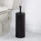 Ματ μαύρη θήκη για χαρτί υγείας με καπάκι – Holds3Rolls, 4