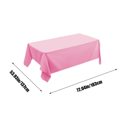 Disposable Plastic Tablecloth 137 x 183 cm 2