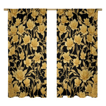 Moderne bloemenraambehandelingen Rod-Bloem 7 130x160cm