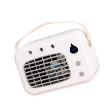 Ventilateur de bureau fonctionnel multiple avec humidité-Blanc