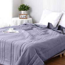 Cooling Cotton Quilt 140x200cm Grey Pink Blue Red Yellow