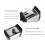 Double-Sided Heated Toaster 800W Black with 5.2" Slots and 4