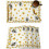 Sonnenblumen-Tischsets, 6er-Set, Baumwoll-Leinen, hitzebeständig 1