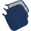 Lot de 3 maniques en coton 18 x 18 cm 1