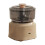 Draadloze, via USB oplaadbare knoflookhakker/mini-foodprocessor 1