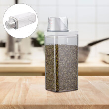 Luchtdichte bewaarpot voor voedsel, 26,5 x 10,5 x 8,5 cm, 1500 ml