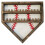 Présentoir mural pour bagues de championnat de baseball | 1