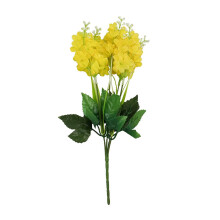 Bouquets de glycines et jacinthes artificielles (lot de 6)