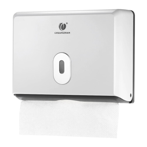 Wandmontierter ABS-Papierhandtuchspender, 200 Blatt
