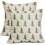 Χριστουγεννιάτικα Μαξιλαροθήκες Sage Green 16x16 ιντσών, Σετ των 2 1