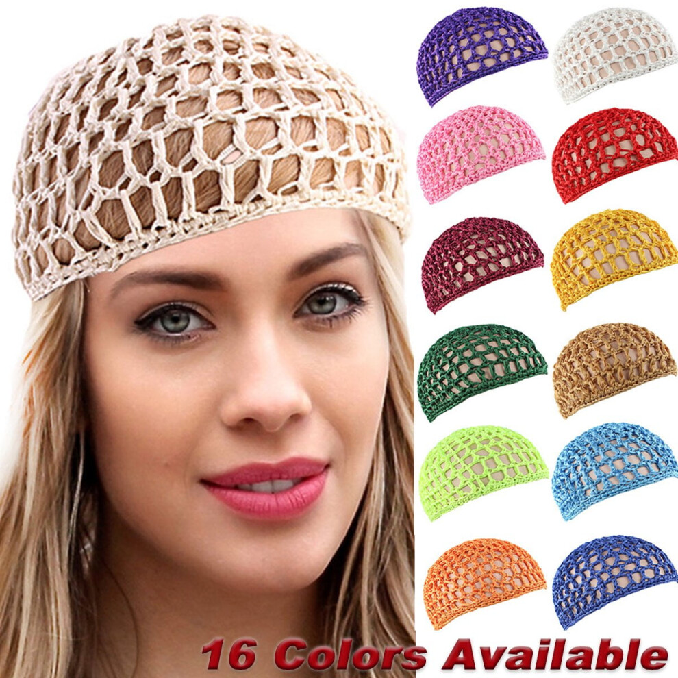Hair Nets for Sleeping and Protection Mesh and Crochet