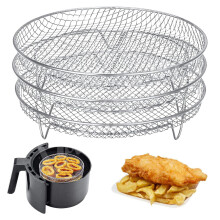 Roestvrijstalen dehydratierek voor airfryer